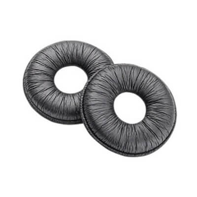 Leatherette Ear Cushions for Plantronics, Jabra and Sennheiser
